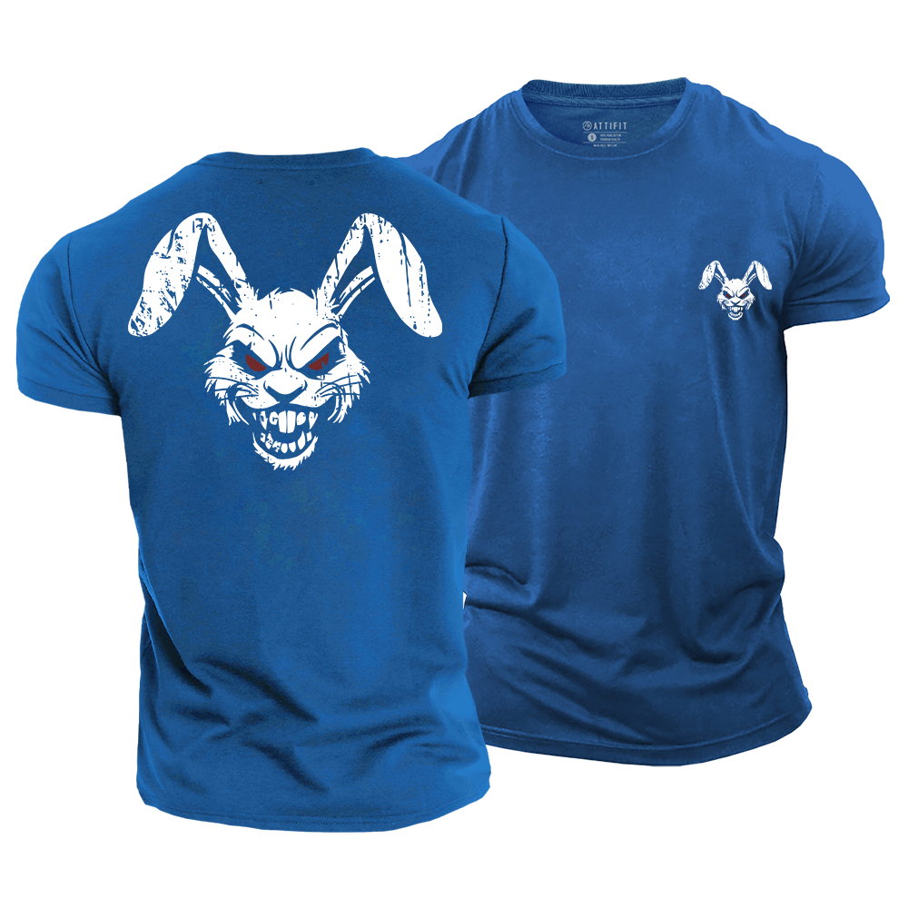 Fierce Rabbit Cotton T-Shirt