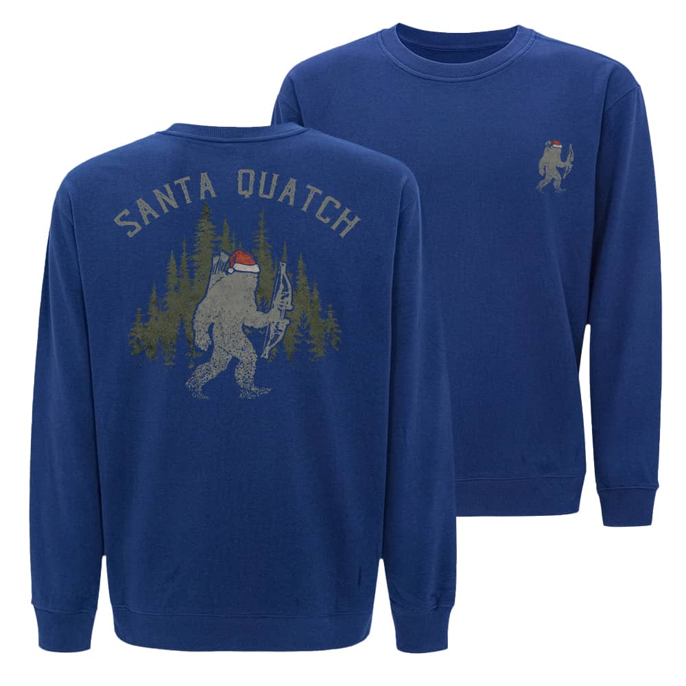 Santa Quatch Crewneck Sweatshirt
