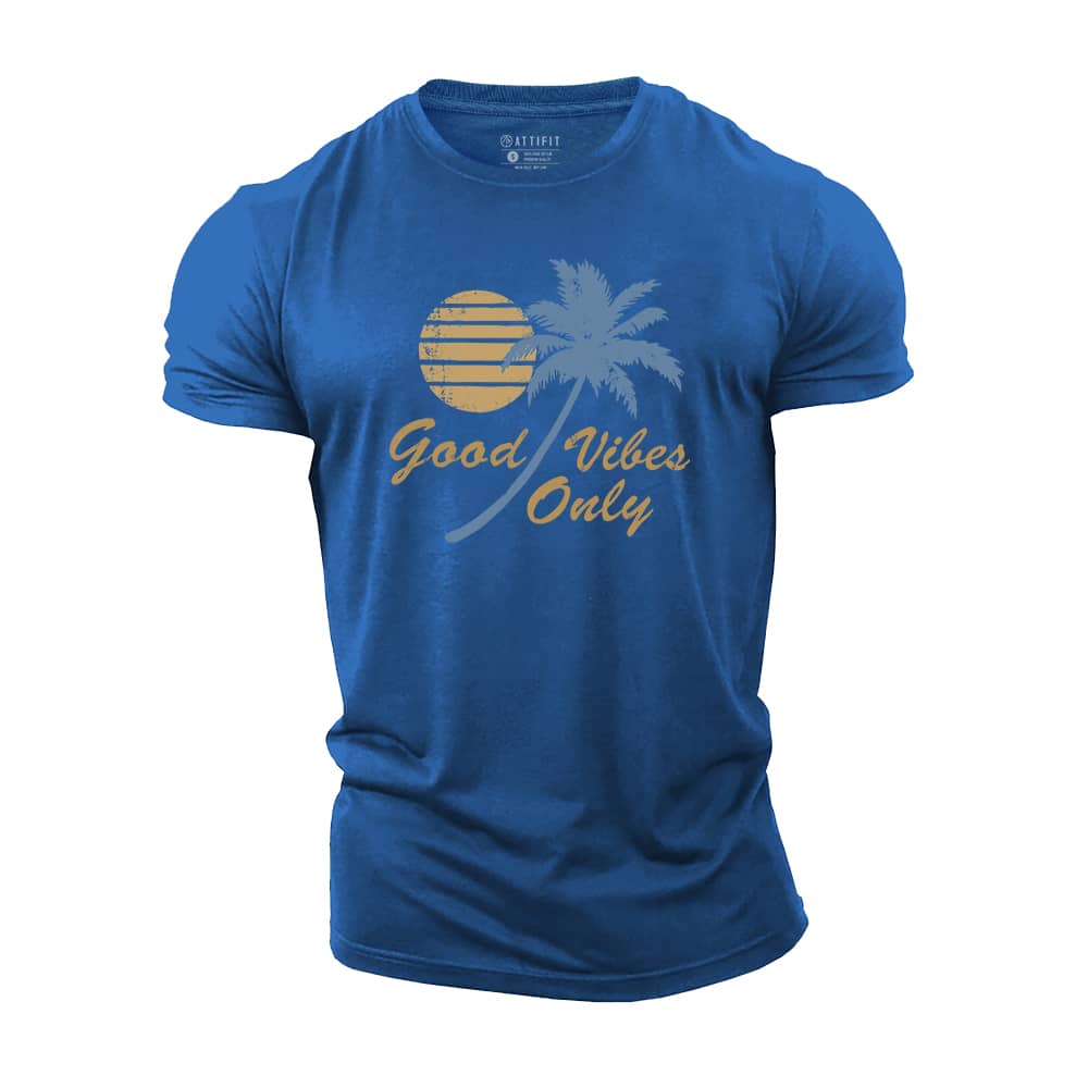 Good Vibes Only Cotton T-Shirt