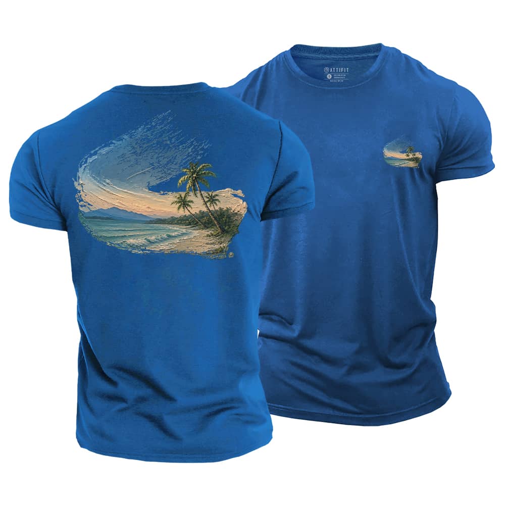 Coastal Canvas Cotton T-Shirt