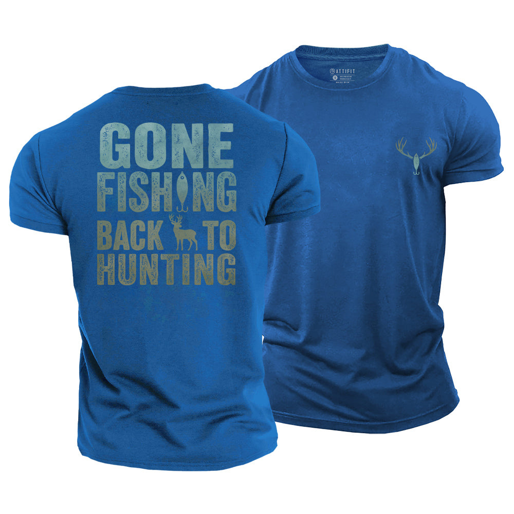 Back To Hunting Cotton T-Shirt