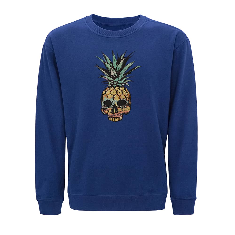 Pineapple Skull Crewneck Sweatshirt