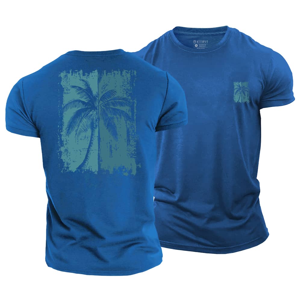 Palm Silhouette Cotton T-Shirt