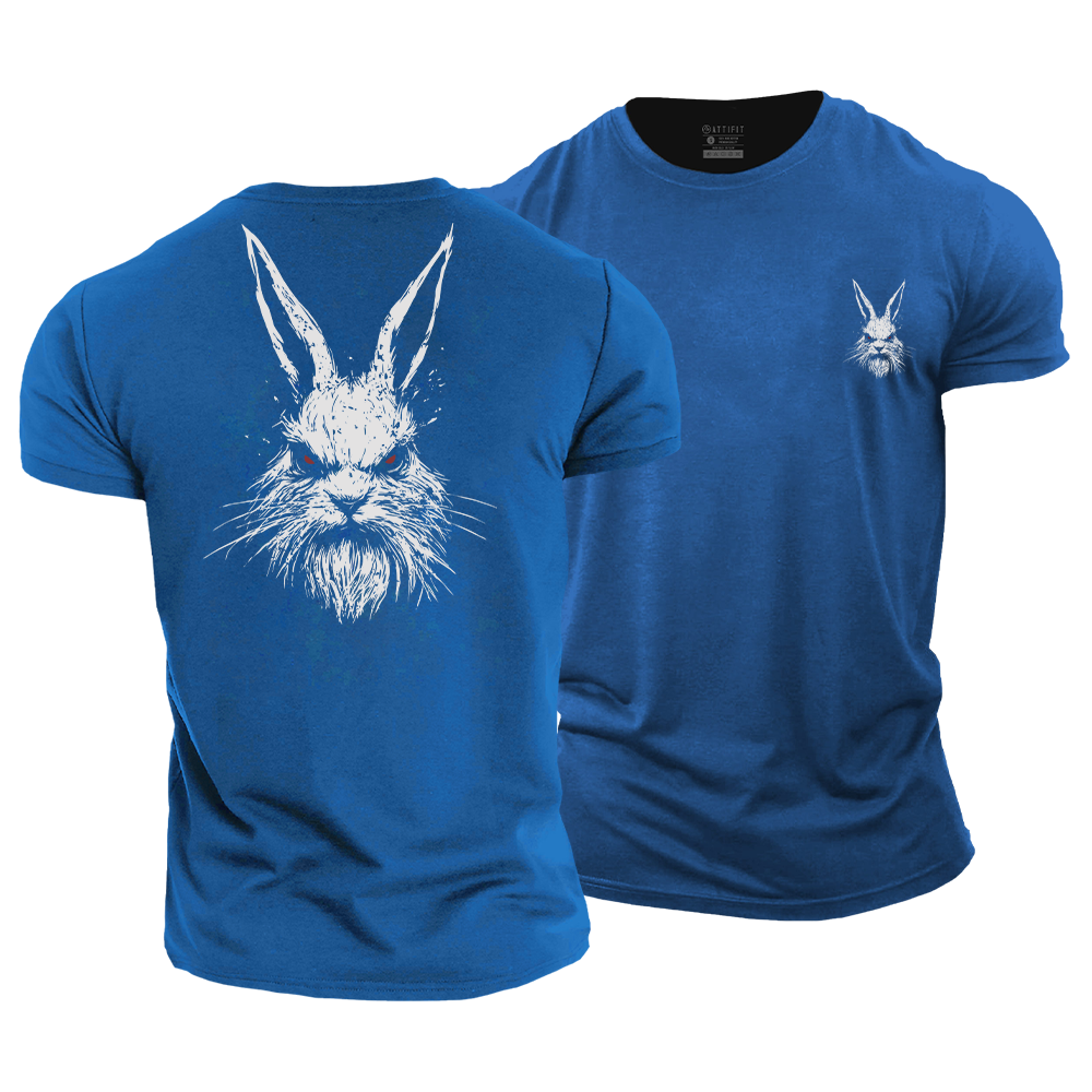 Mr. Old Rabbit Cotton T-Shirt
