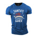 Santa's Favorite Gamer Cotton T-Shirt