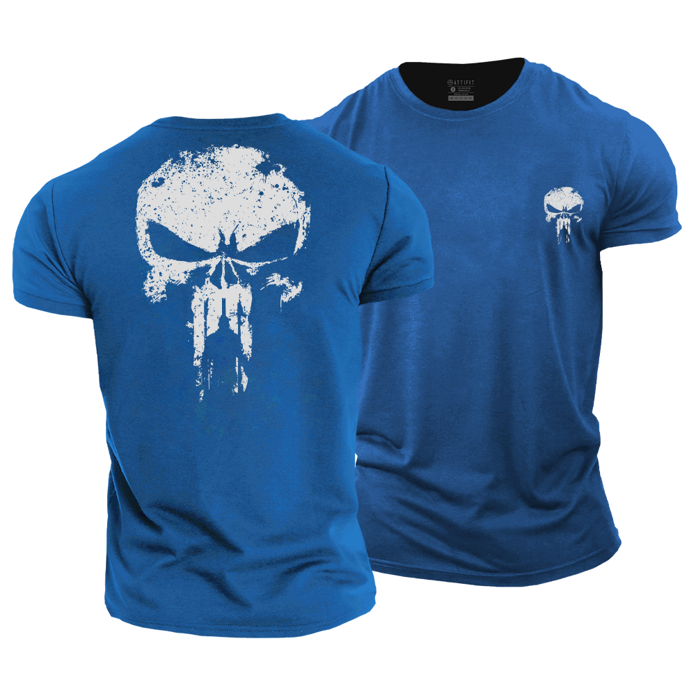 Skull Warrior Cotton T-Shirt