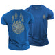 Tree Ring Forest Cotton T-Shirt