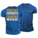 Trucks Cowboys Cotton T-Shirt