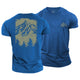 Mountain Tree Silhouette Cotton T-Shirt