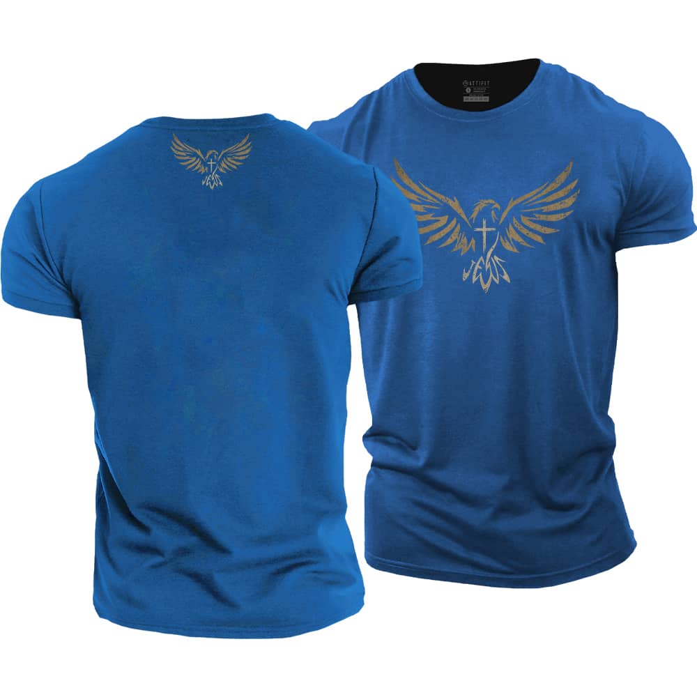 Eagle Jesus Cotton T-Shirt