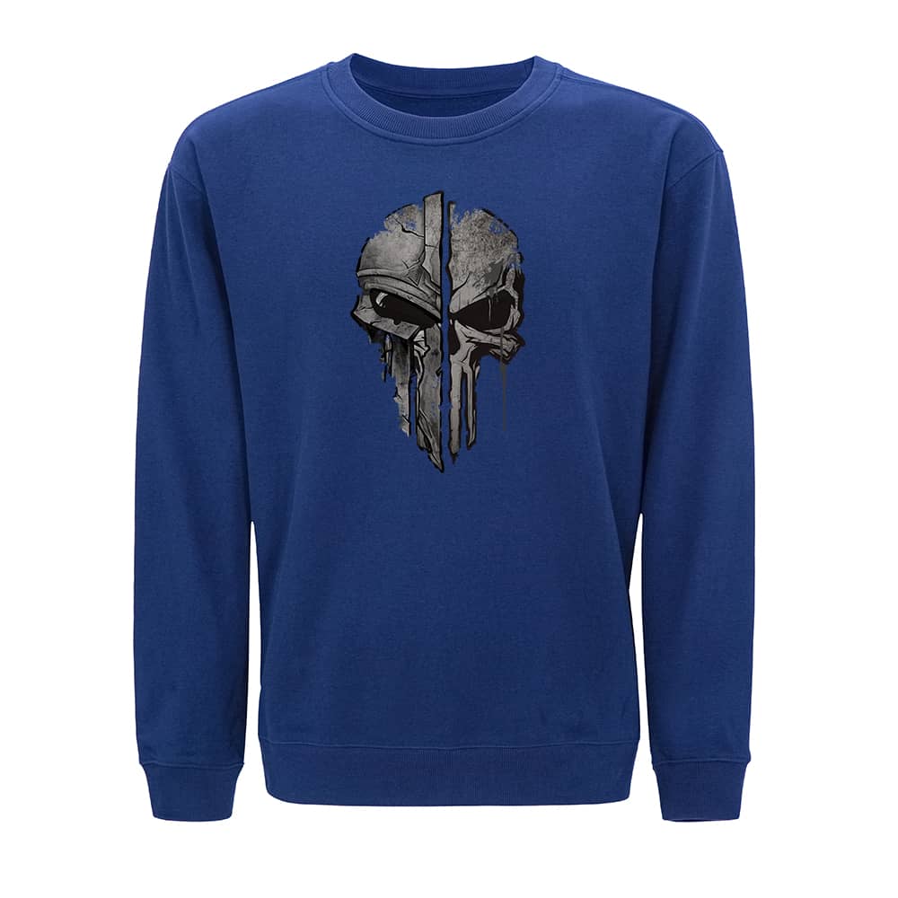 Skull Spartan Crewneck Sweatshirt
