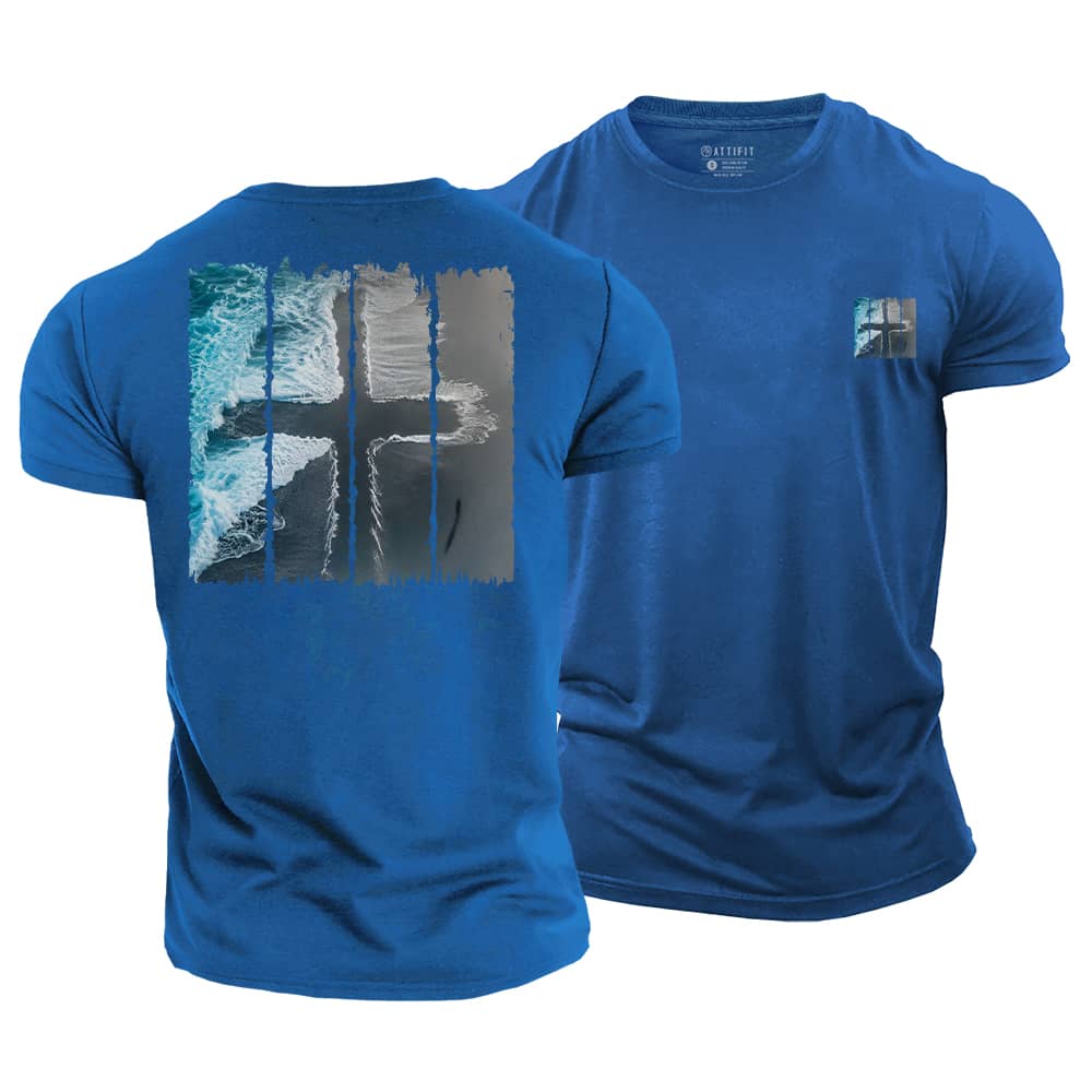 Tidal Divide Cotton T-Shirt