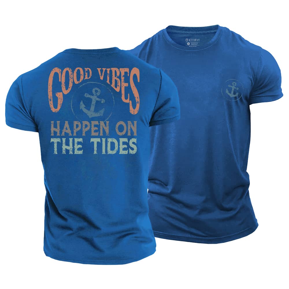 Good Tides Cotton T-Shirt