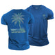 Palm Drift Cotton T-Shirt