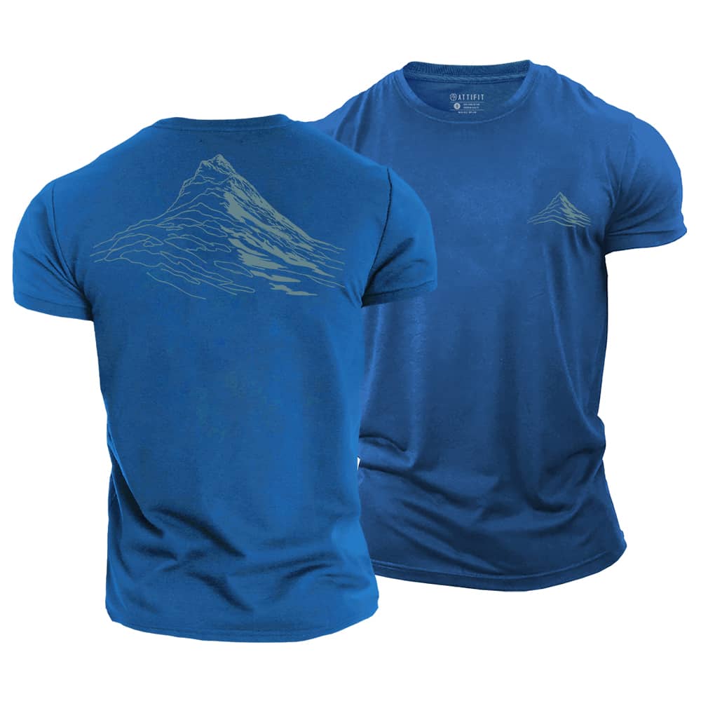 Ridge Lines Cotton T-Shirt
