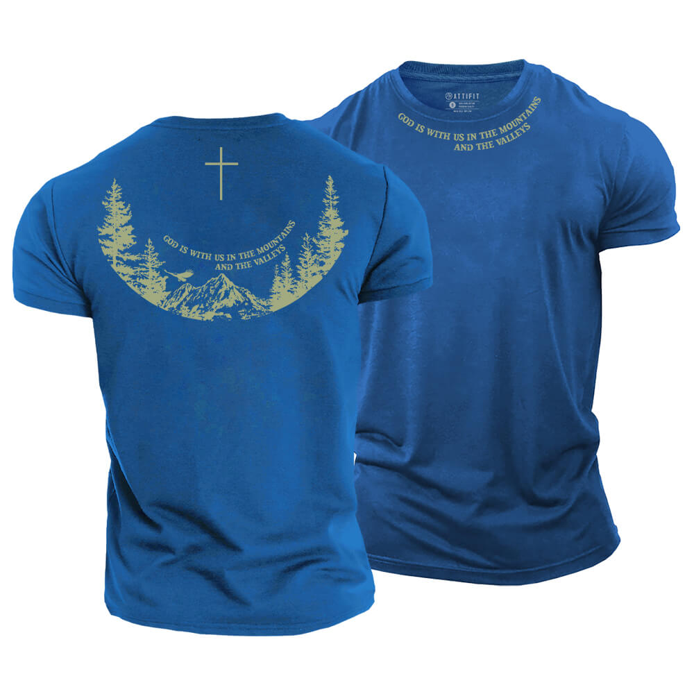 God Is With Us Cotton T-Shirt