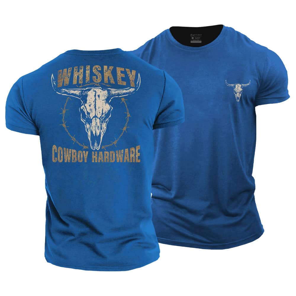 Cowboy Whiskey Cotton T-Shirt
