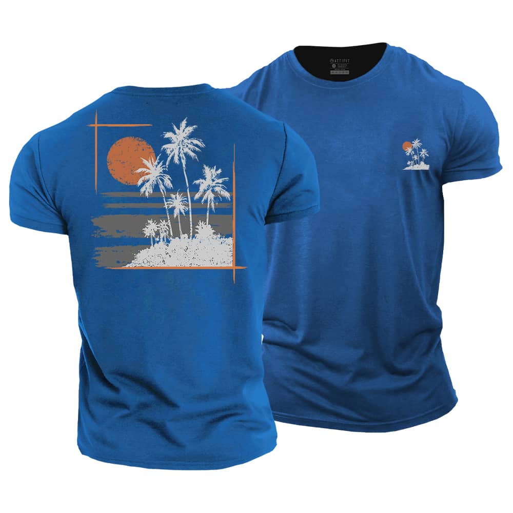 Seaside Sunshine Cotton T-Shirt