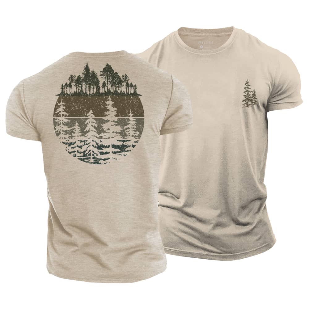 Lively Forest Cotton T-Shirt