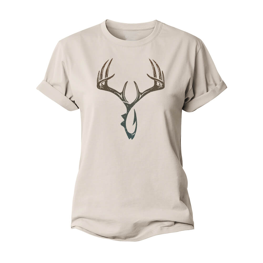 Antler Hook Women's Cotton T-Shirt