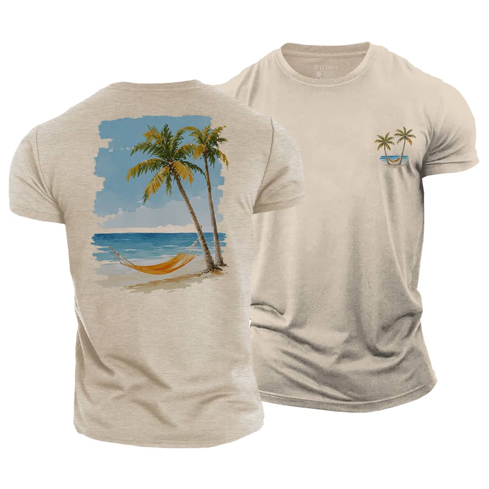 Coastal Unwind Cotton T-Shirt