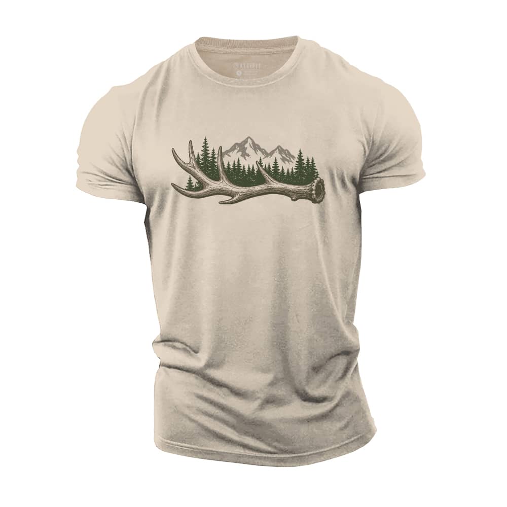 Timberline Antler Cotton T-Shirt