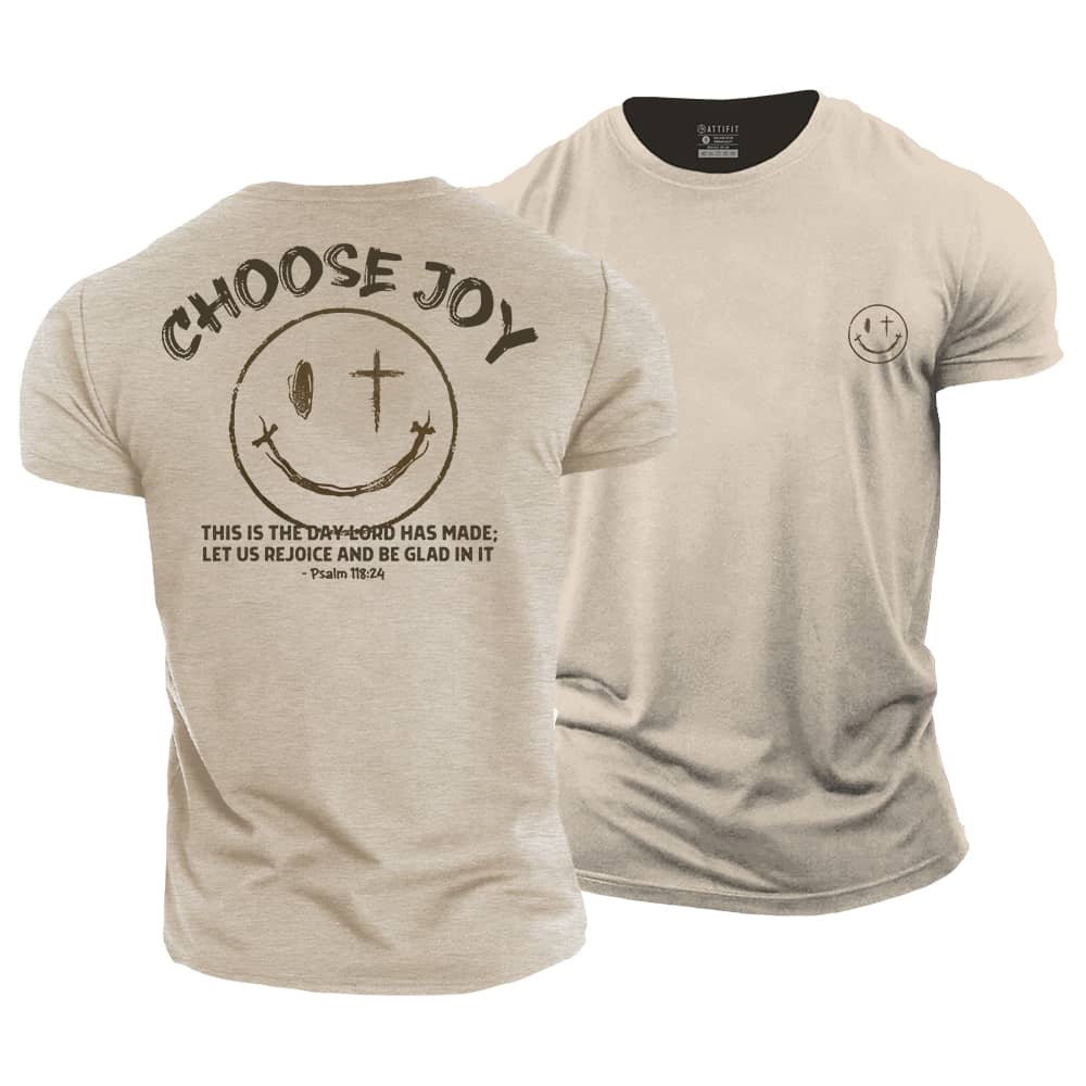 Choose Joy Cotton T-Shirt