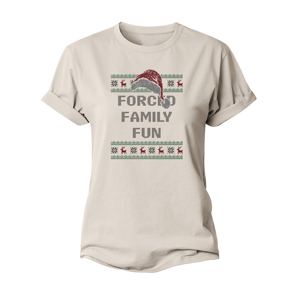 Forced Family Fun Women's Cotton T-Shirt