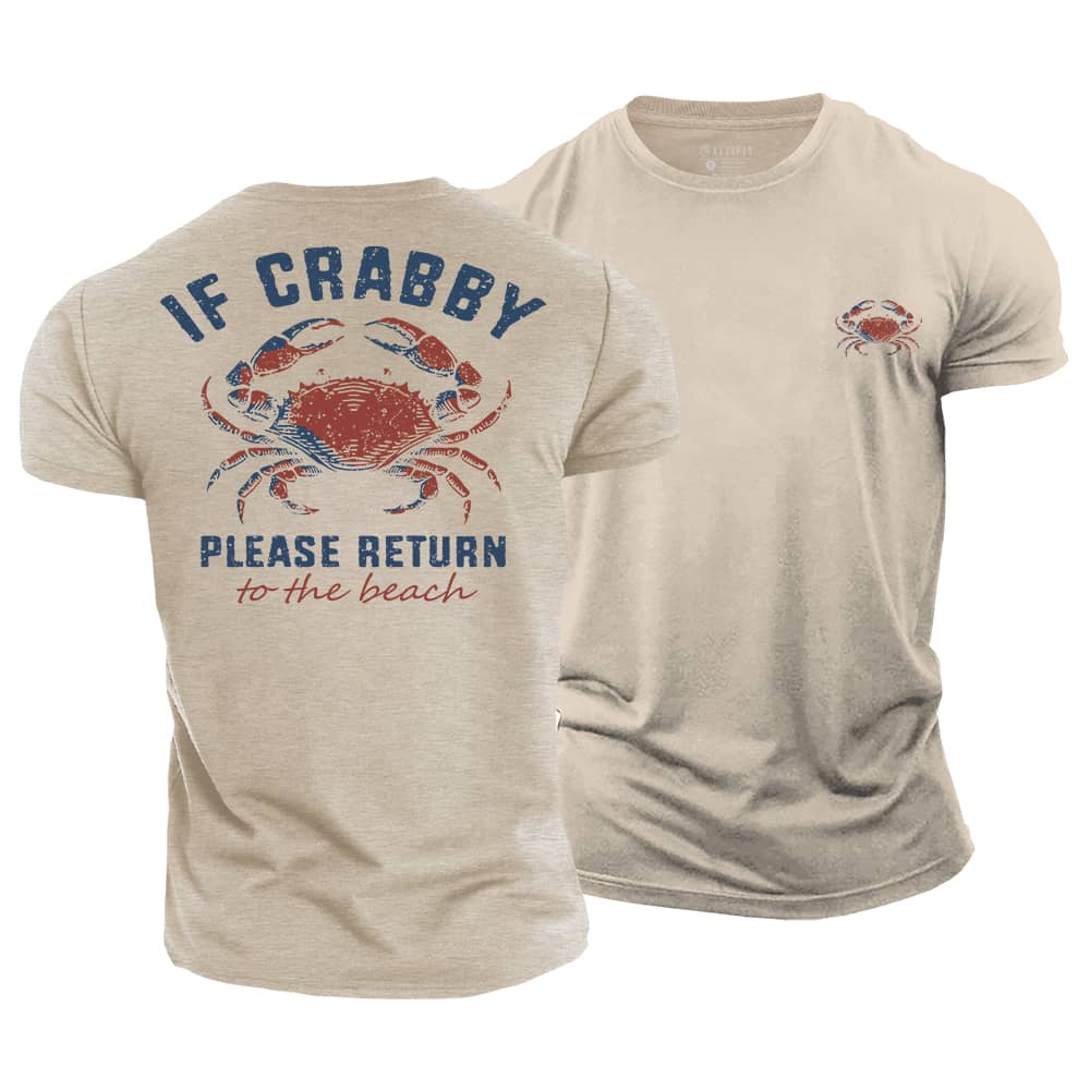 Return To The Beach Cotton T-Shirt
