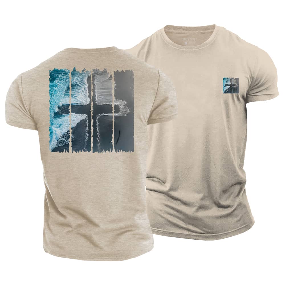 Tidal Divide Cotton T-Shirt