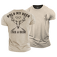 Hold My Beer I See a Deer Cotton T-Shirt