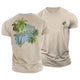 Island Brush Cotton T-Shirt
