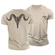 Ram Hunting Cotton T-Shirt