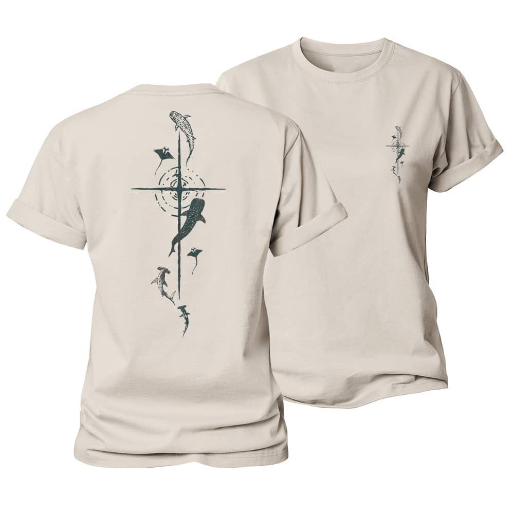 Sea Cross Women's Cotton T-Shirt
