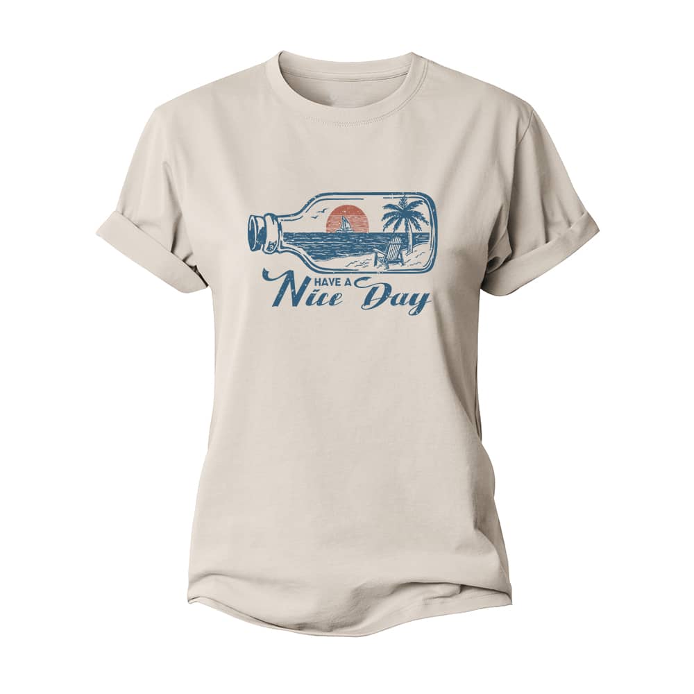 Nice Day Women's Cotton T-Shirt