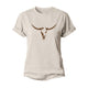 Western Longhorn Women's Cotton T-Shirt