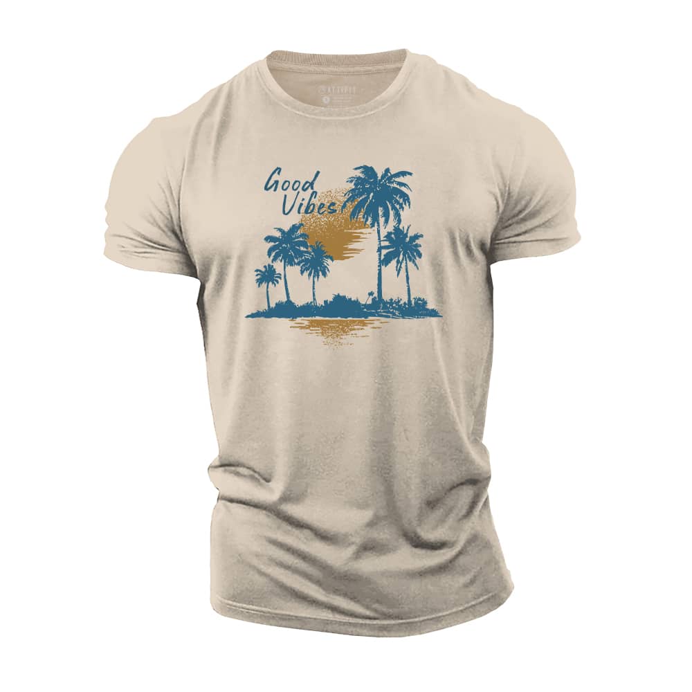 Good Vibes Palm Cotton T-Shirt