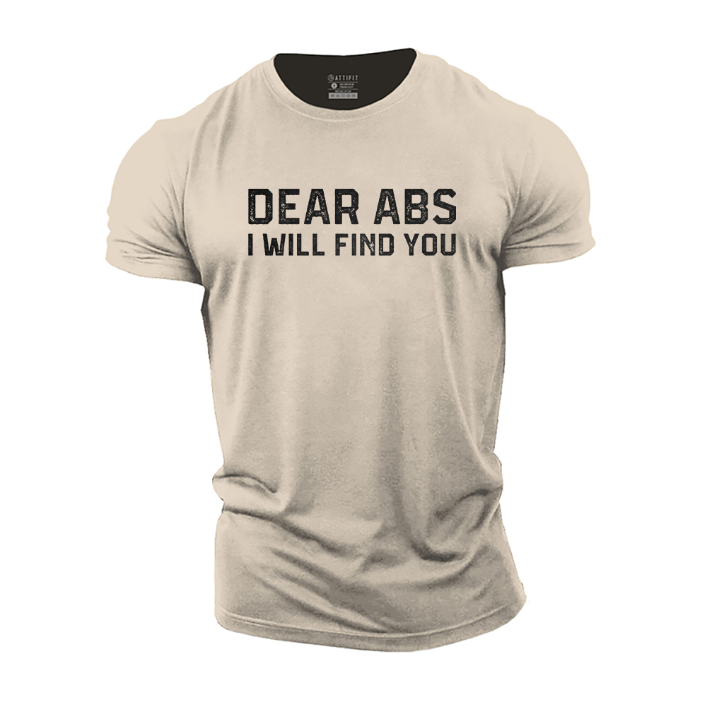 I Will Find You Cotton T-Shirt