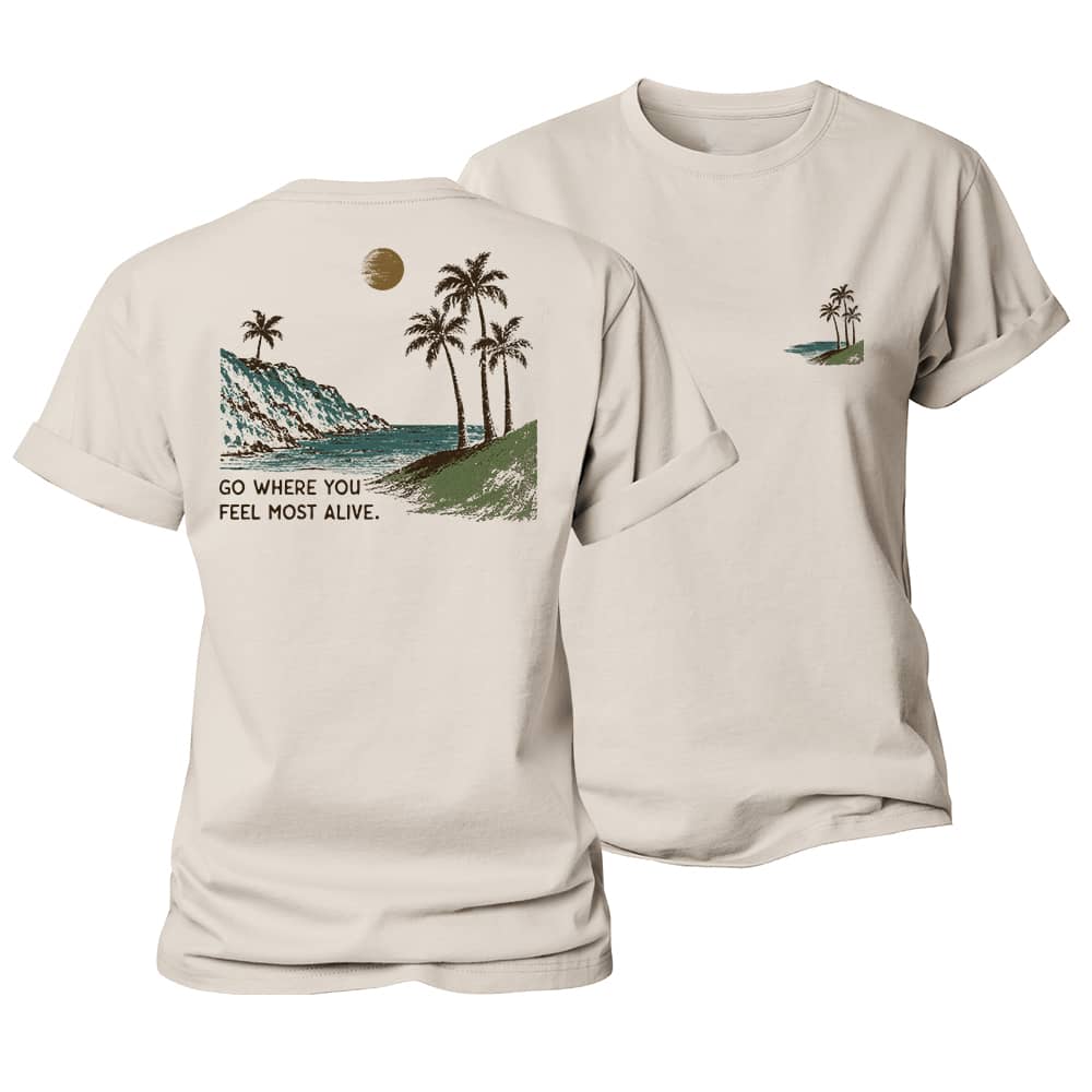 Feel Alive Women's Cotton T-Shirt