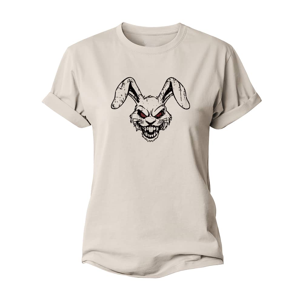 Fierce Bunny Women's Cotton T-Shirt