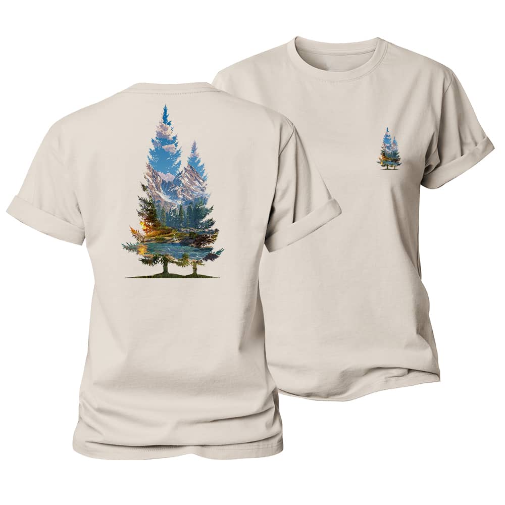 Scenic Tree Women's Cotton T-Shirt
