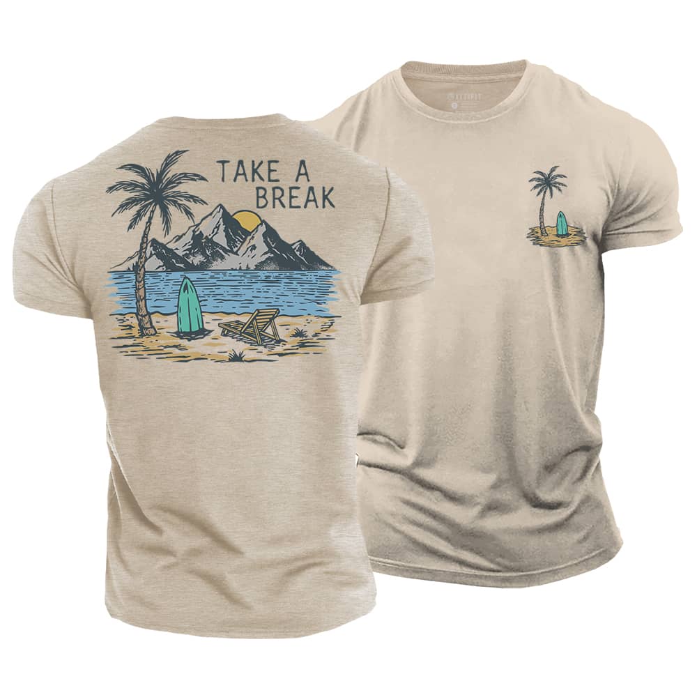 Take A Break Cotton T-Shirt