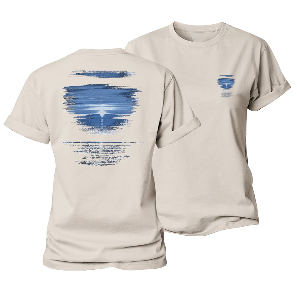 Twilight Tide Women's Cotton T-Shirt
