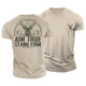 Aim True Stand Firm Cotton T-Shirt