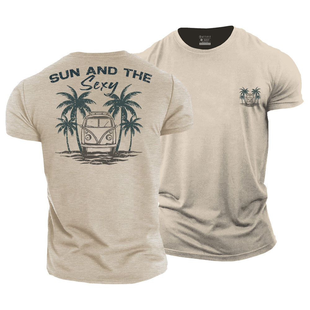Sun And Sexy Cotton T-Shirt