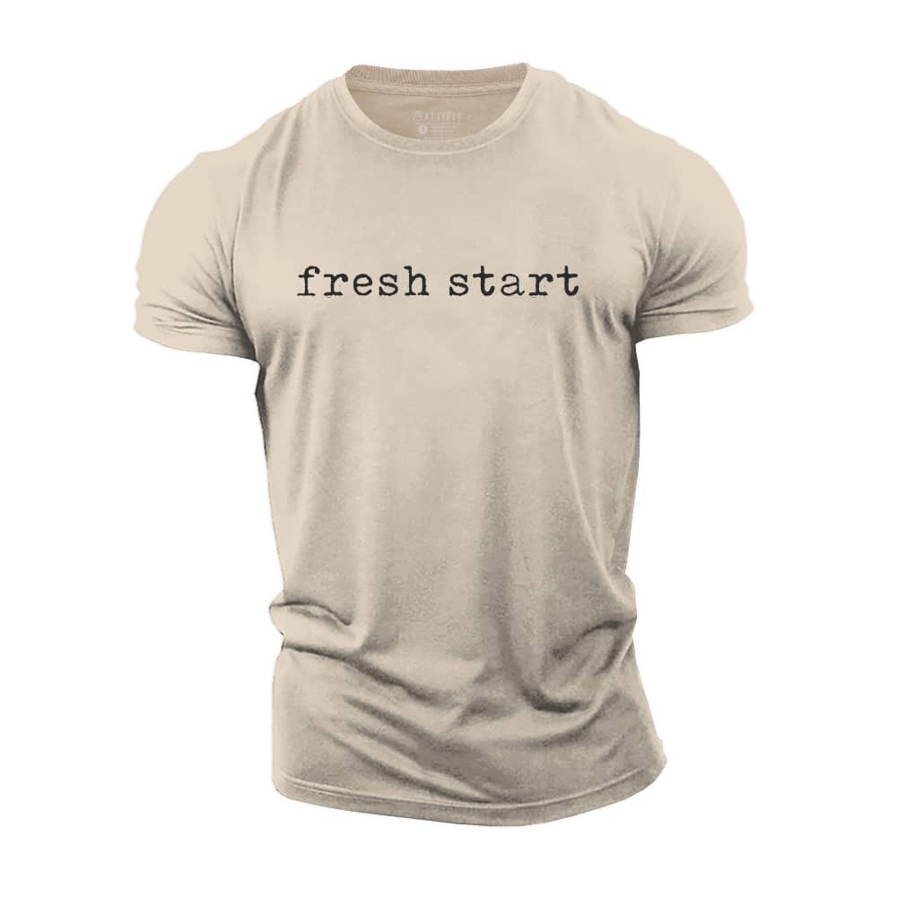 Fresh Start Cotton T-Shirt