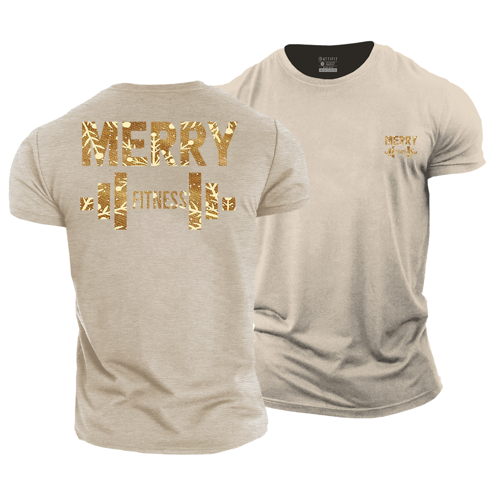 Merry Fitness Cotton T-Shirt