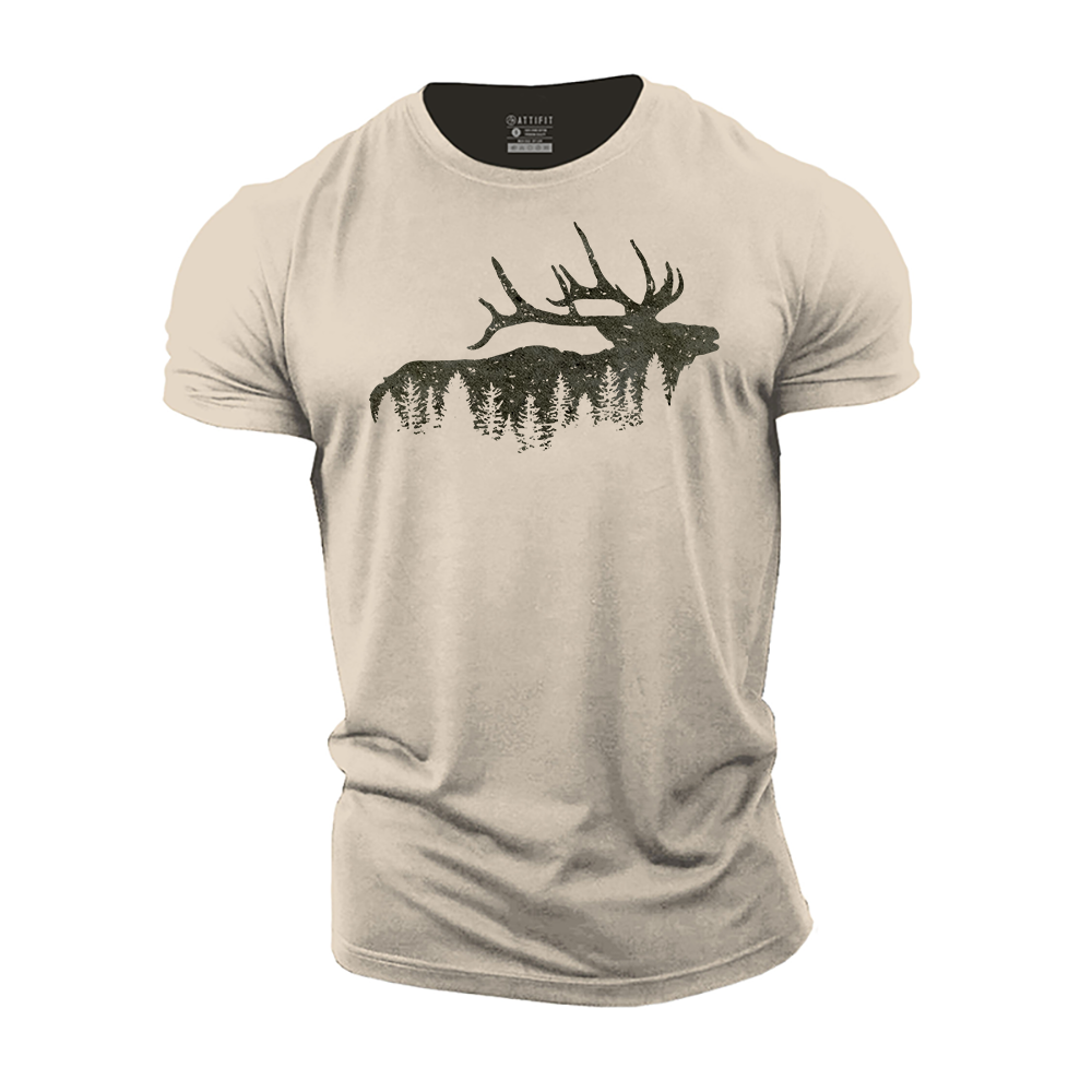 Nature's Silhouette Cotton T-Shirt