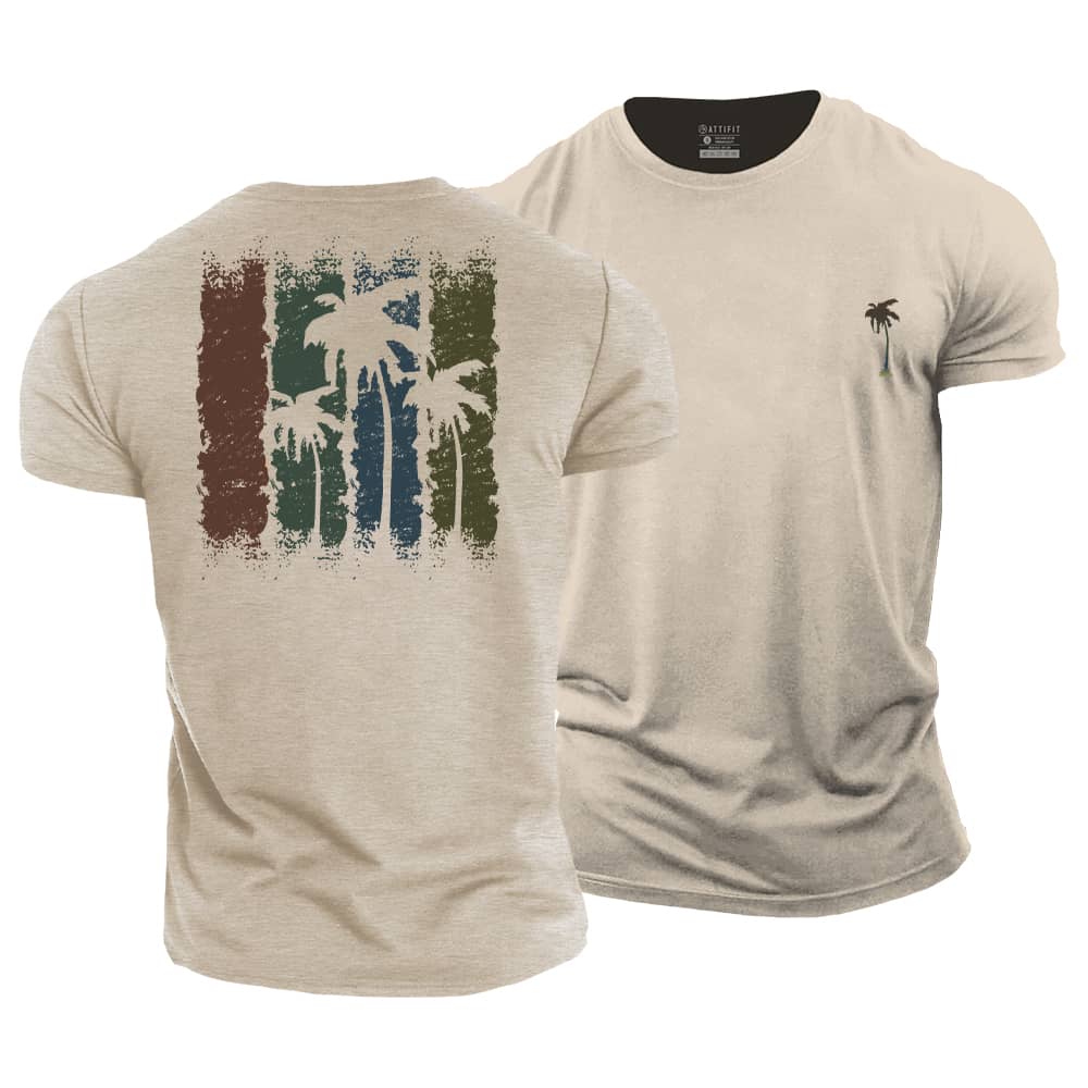 Island Blocks Cotton T-Shirt