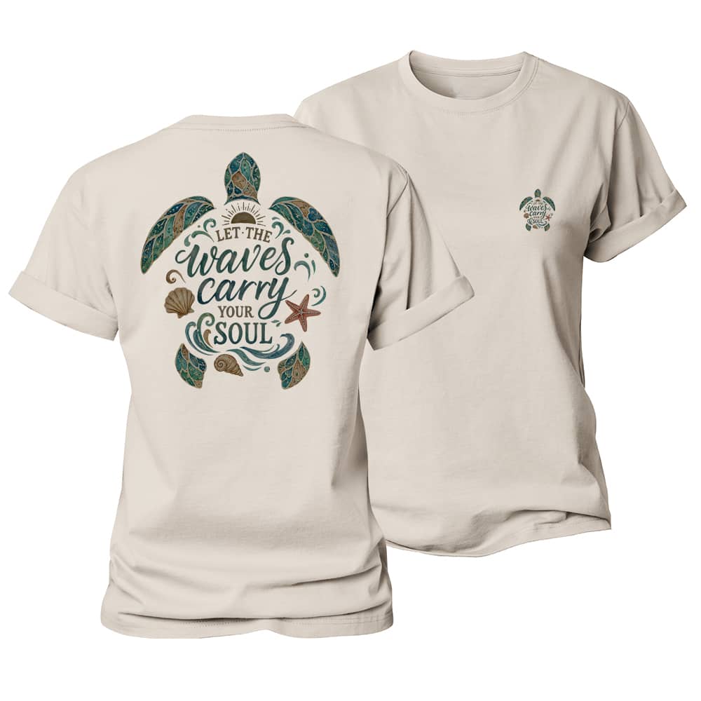 Waves Carry Soul Women's Cotton T-Shirt